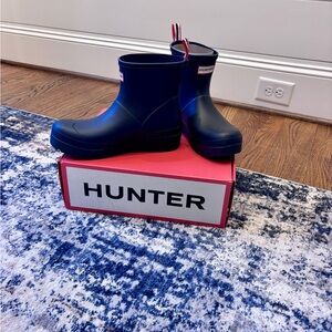 Hunter Valtameri Blue Short Boots - Never Worn